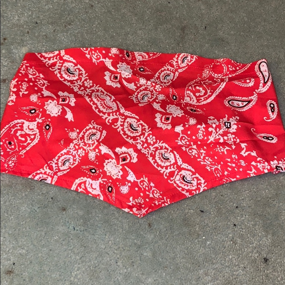 Bandana crop top